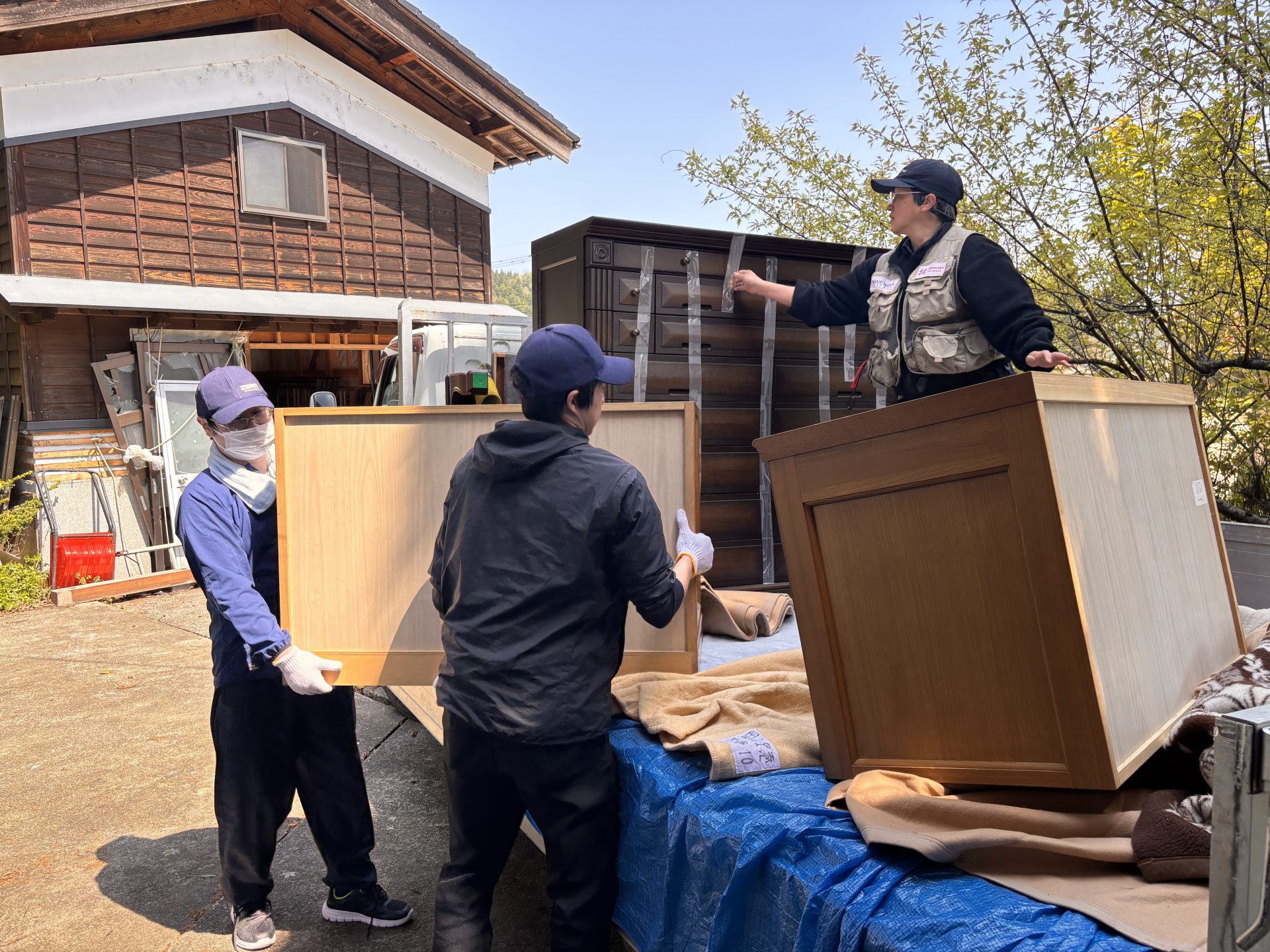 能登での企業ボランティア:ゼンショーグループ労働組合様 6 IMG 2939