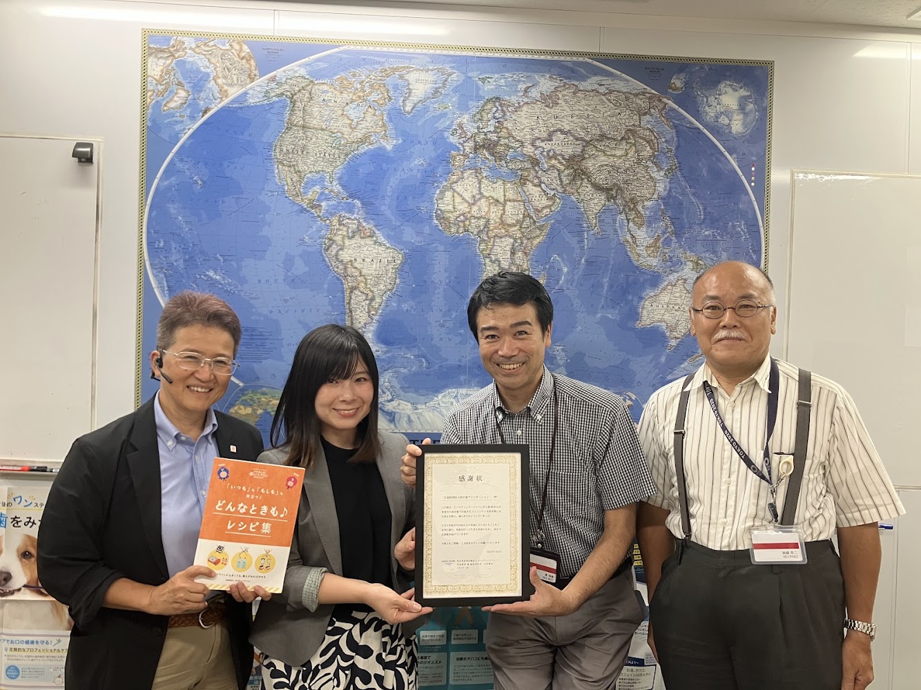 【大船渡】味の素様と調味料セットとレシピ本をお届けしました 12 IMG 0757 2