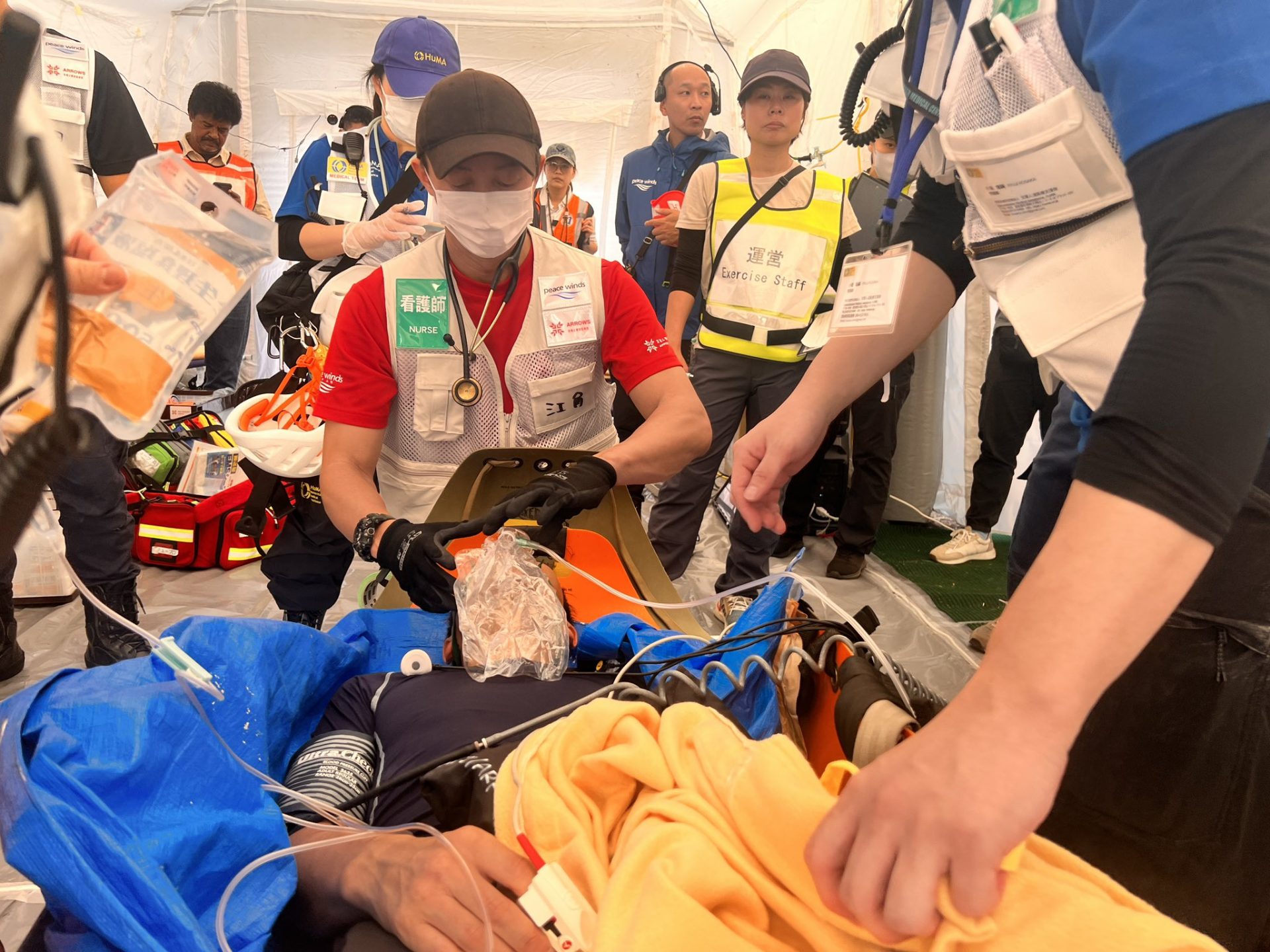 第6回多機関連携災害時医療救助訓練を開催! 4 IMG 8145